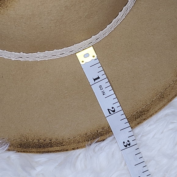 One of a Kind Burned and Torched 100% Wool Hat Fedora - Picture 7 of 10